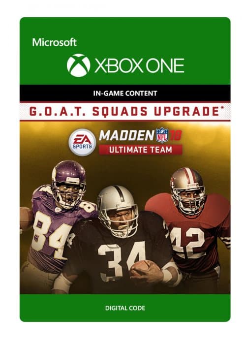 Madden NFL 18 - G.O.A.T. Squads Upgrade