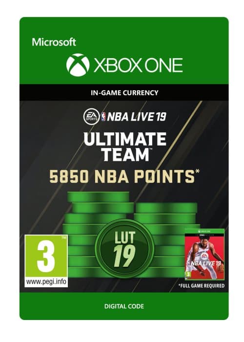 NBA LIVE 19 ULTIMATE TEAM™ - 5850 NBA POINTS