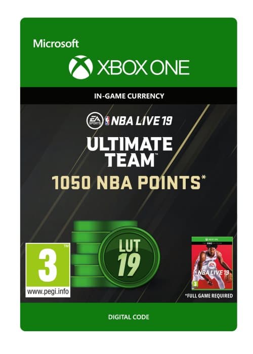 NBA LIVE 19 ULTIMATE TEAM™ - 1050 NBA POINTS