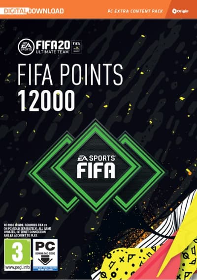 FIFA 20 ULTIMATE TEAM FIFA POINTS 12000
