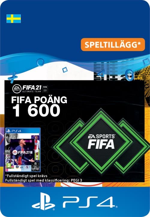 FIFA 21 ULTIMATE TEAM™: 1 600 FIFA-poäng
