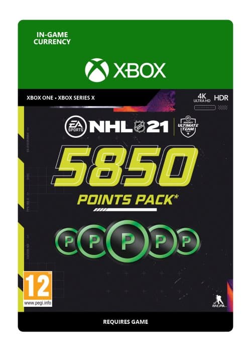 NHL 21: 5850 Points