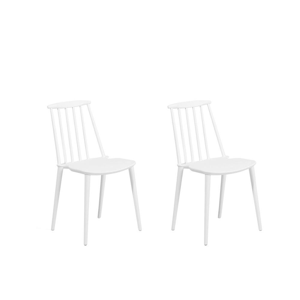 Stolesæt 2 stk. Hvid VENTNOR