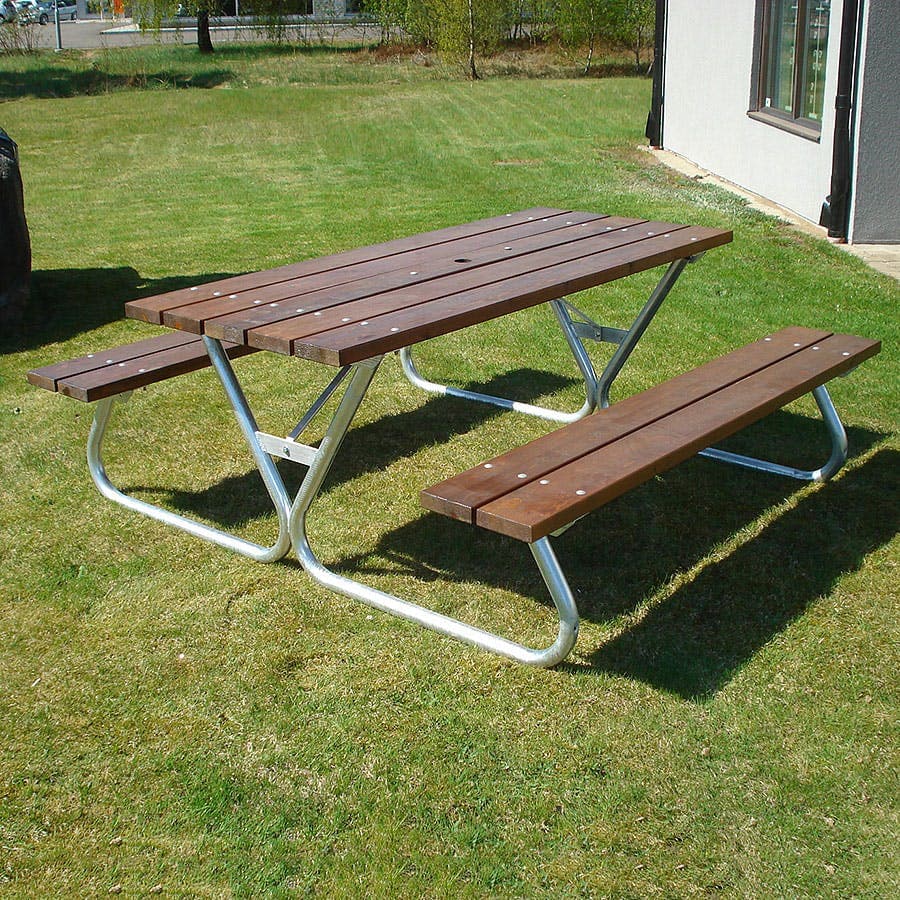 Bänkbord Eden Wood Picknick Robust