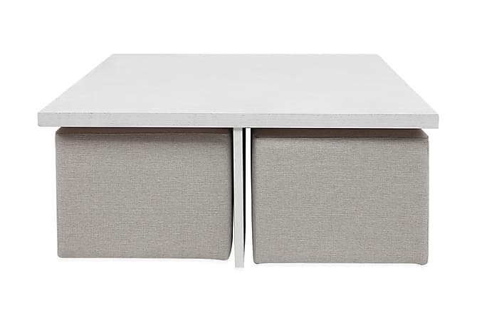 Boxy 4-rahi Sohvapöytä Valk./beige