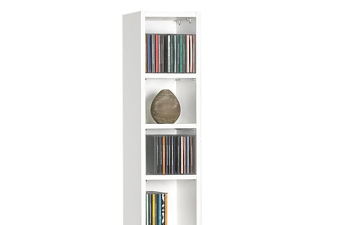 DICO CD-Hylle 20 Hvit
