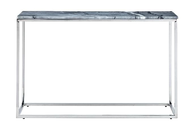 Carrie Apupöytä 120 cm Harmaa/Kromi