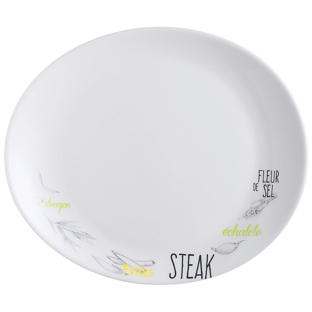 Luminarc Friends Time Bistro Steak Plate
