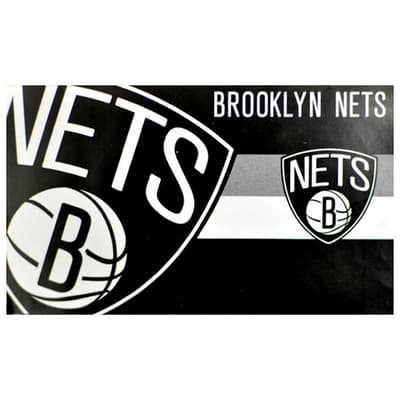 NBA Brooklyn Nets Official Horizon Football Flag
