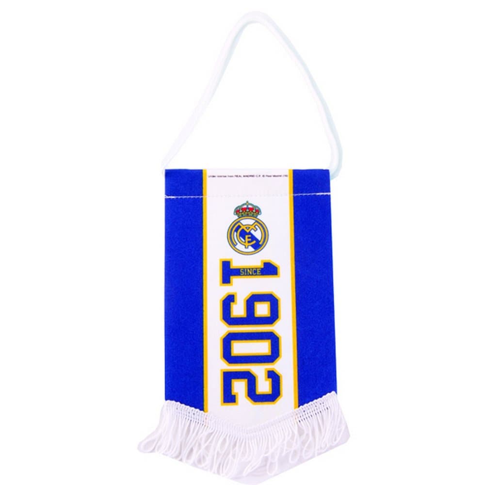 Real Madrid CF Official Established Football Crest Pennant