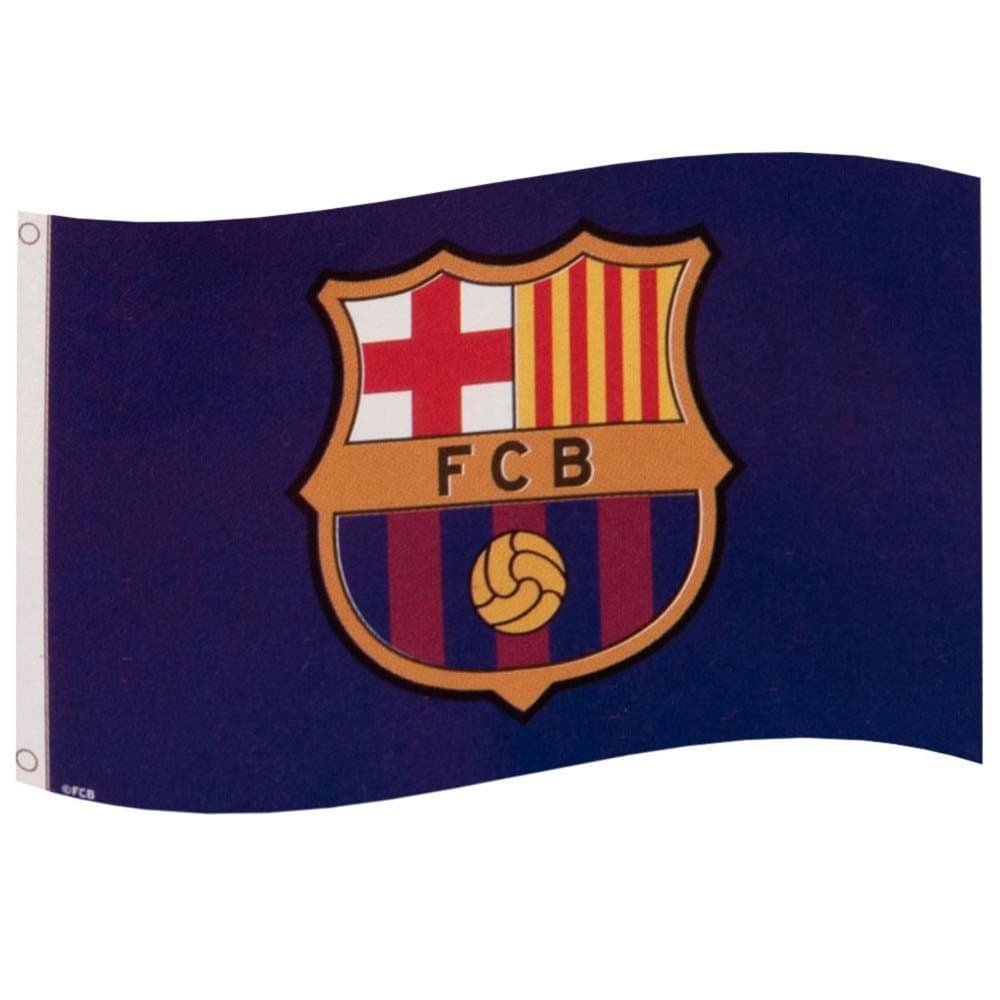 FC Barcelona Crest Flag