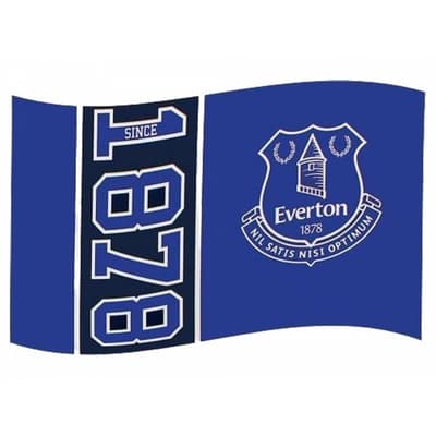 Everton FC Official Football Since 1878 5 X 3 Flag