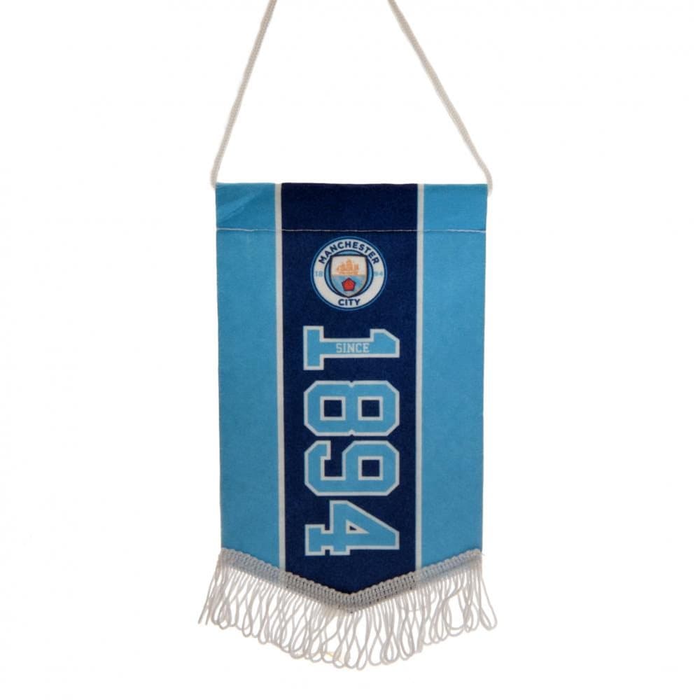 Manchester City FC Since Mini Pennant