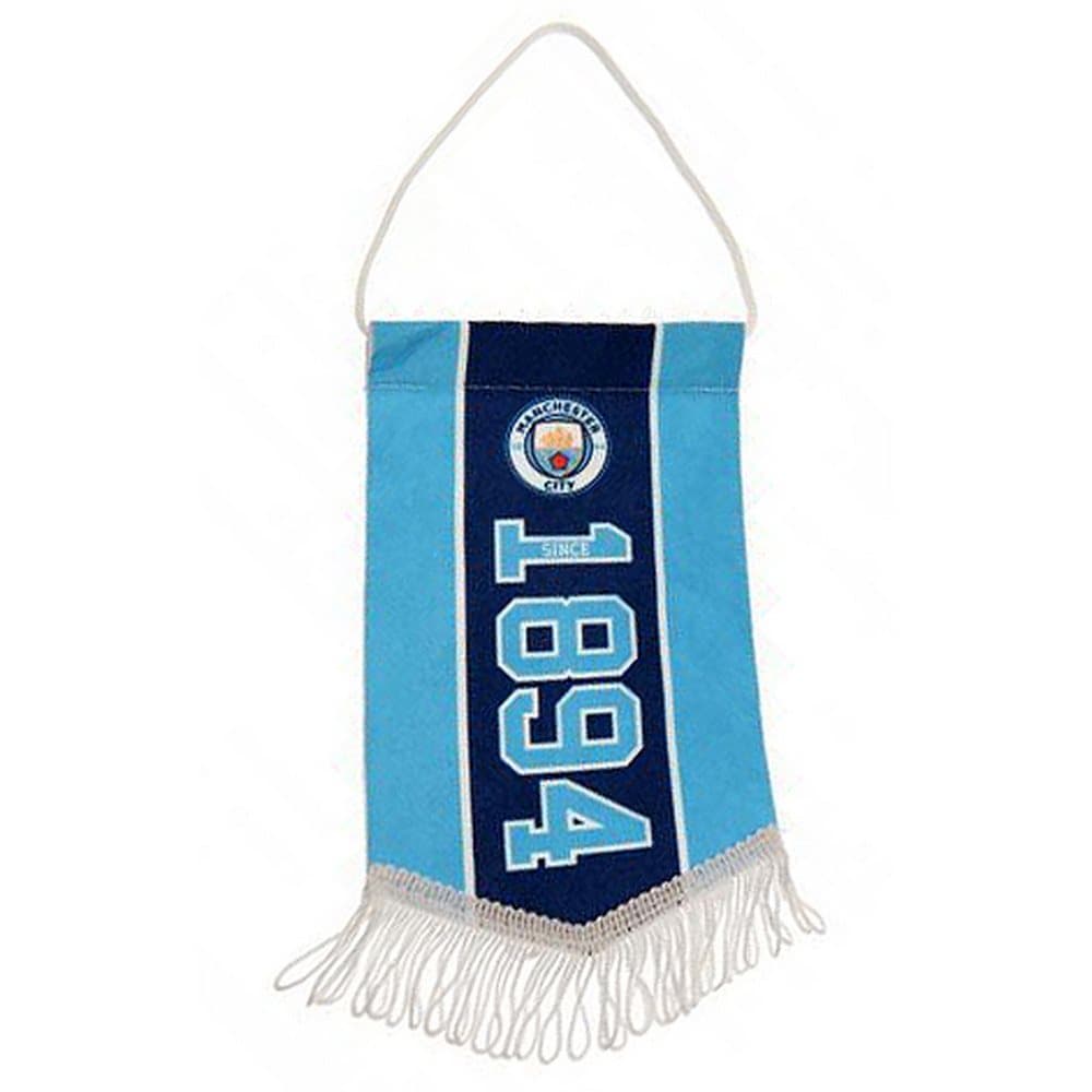 Manchester City FC Official Established Football Crest Pennant