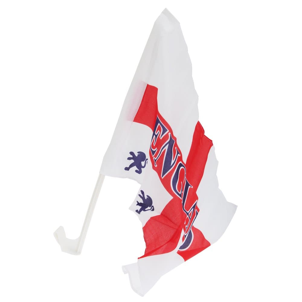 England St George Car Flag (Pack Of 2)