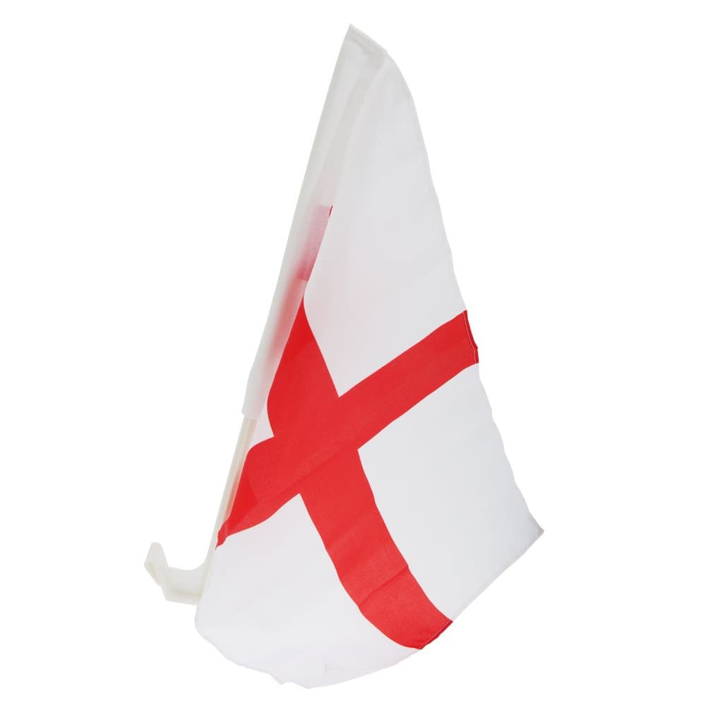 England St George Car Flag (Pack Of 2)