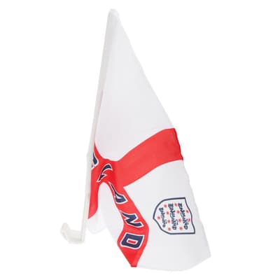 England St George Car Flag (Pack Of 2)