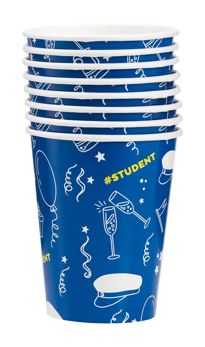 Pappersmuggar Student 8-pack