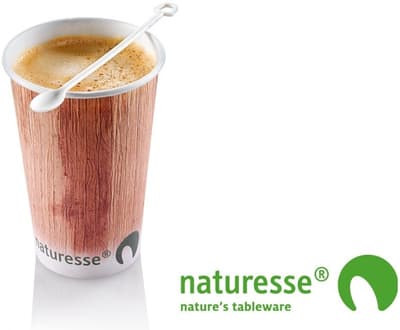 Naturesse Komposterbar pappkopp, 1 dl 50 st
