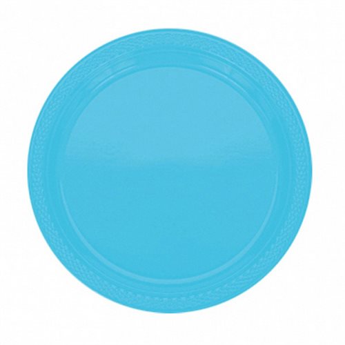Bild av Amscan Festplattor av plastblockfärg (set med 20)