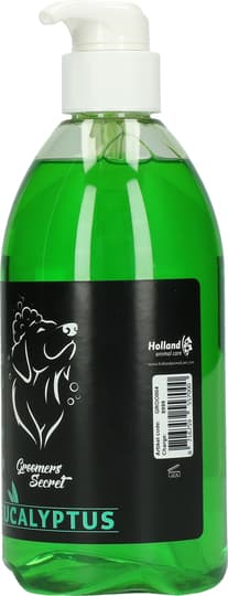 Groomers Secret Eucalyptus + pumpe - 12 flasker på 250 ml