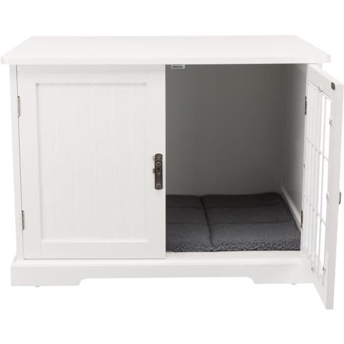 TRIXIE Indoor doghouse - Koko M - 73 x 53 x 53 cm - Valkoinen - Koirille ja kissoille