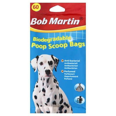 Bob Martin Biodegradable Poop Plastic Bags
