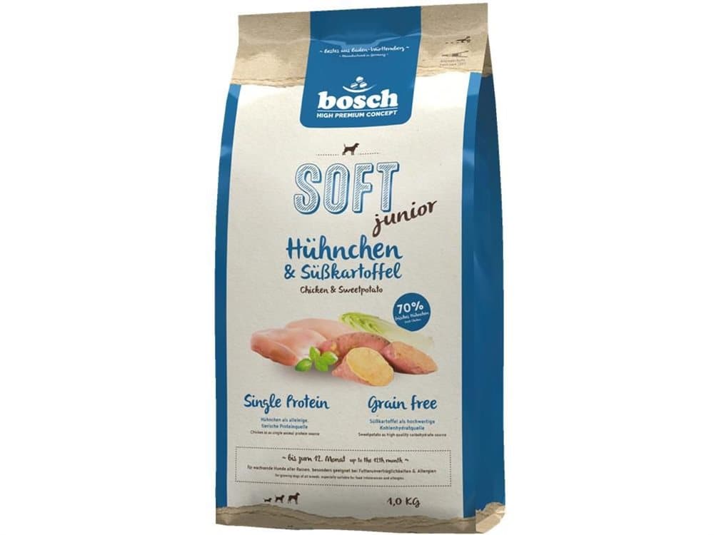 Bosch DOG 1kg SOFT JUNIOR CHICKEN & SWEETS