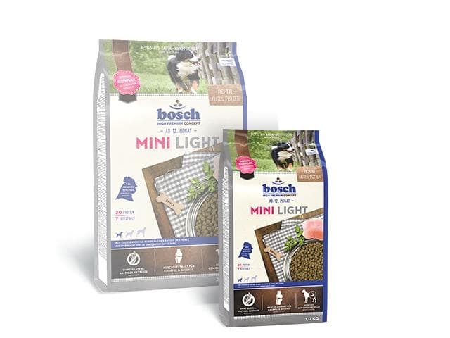 Bosch MINI LIGHT, Vuxen, 1 kg, Mini (5 - 10kg), Känslig mage, Vitamin A, Vitamin B1, Vitamin B12, Vitamin B2, Vitamin B3, Vitamin B6, Vitamin B9 (fol