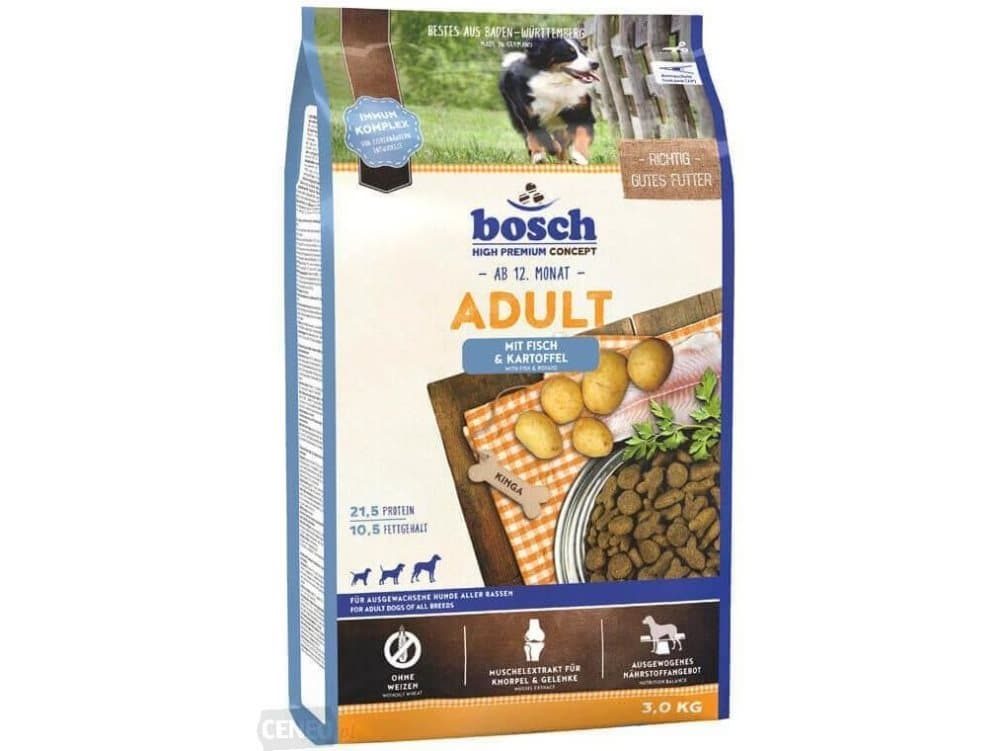 Bosch 52220015 koiran kuivaruoka 15 kg Aikuinen Peruna, Lohi