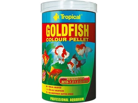 Tropical Pokarm dla rybek Goldfish Colours pellet 1000ml/360g (60476)