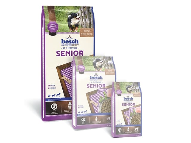 Bosch SENIOR, Senior, 12,5 kg, Tenderar att vara överviktig, Vitamin A, Vitamin B1, Vitamin B12, Vitamin B2, Vitamin B3, Vitamin B6, Vitamin B9 (foli