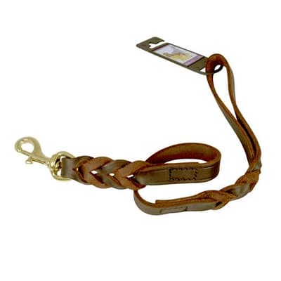 King Hound Hundkoppel, 70 x 18 mm, brunt