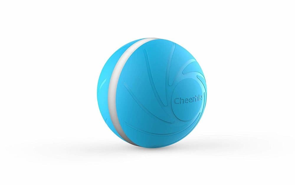 Wicked Ball - interaktiv leksak för hund och katt - blå