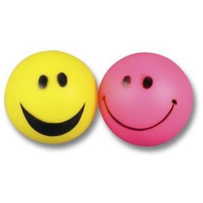 Happy Pet Smiley Vinyl Ball (paket med 10)
