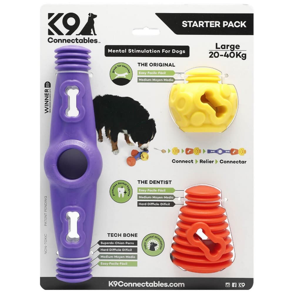 K9 Connectables Dog Mental Stimulation Starter Pack (3 Piece)