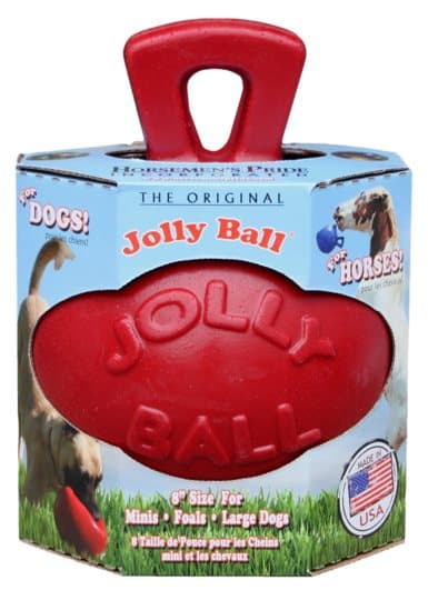 Jolly Ball 20cm röd häst och hund