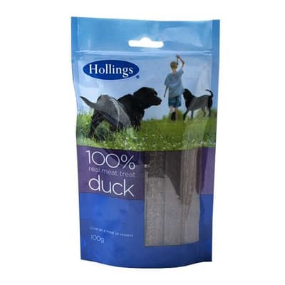 Hollings Duck Strips Dog Treats (12 paket)