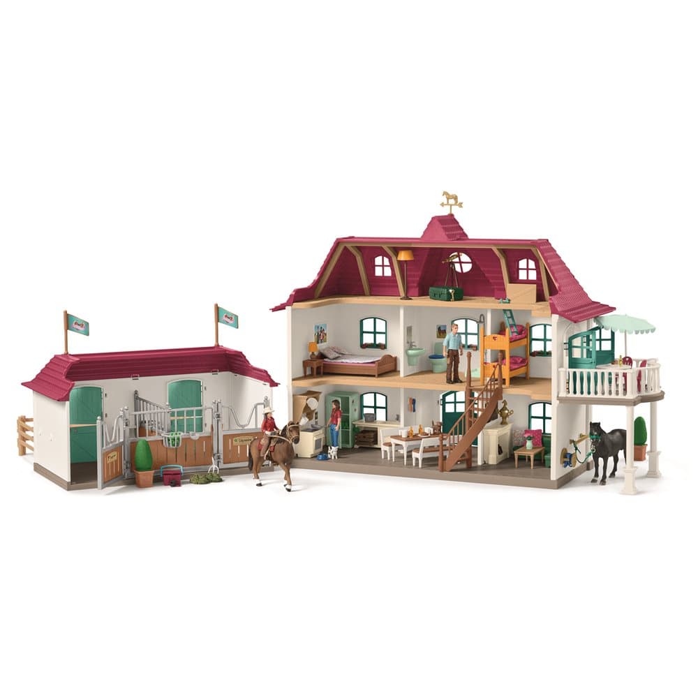 Stort hus med stall, Schleich