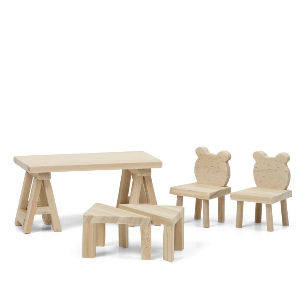 Lundby Diy Bord+Stoler