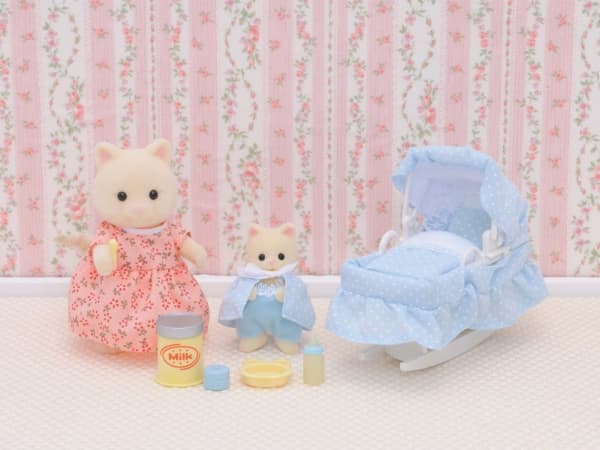 Sylvanian Families 4333, Isopor, Plastikk, Akrylonitril-butadien-styren (ABS)