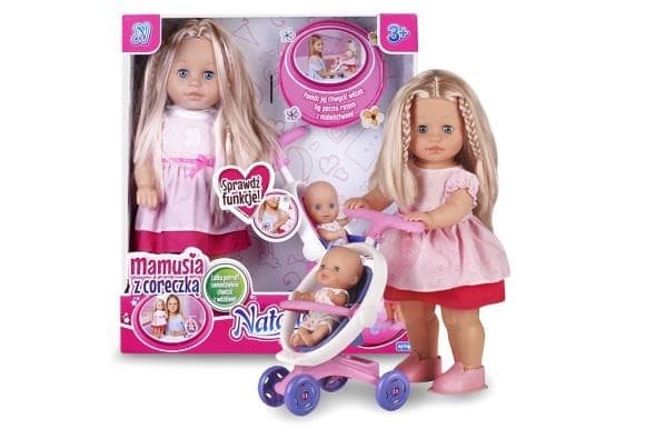Artyk Natalia Doll Mummy with a daughter 41 cm