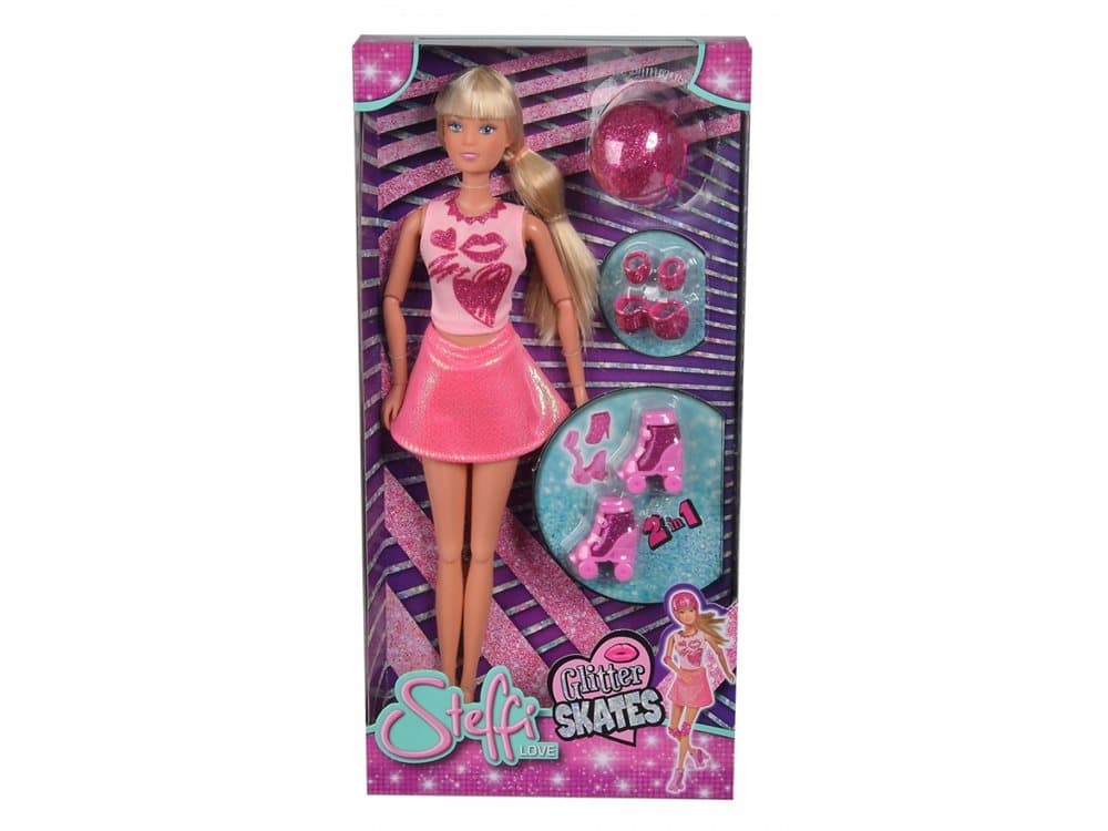 Steffi on roller skates 573-3268