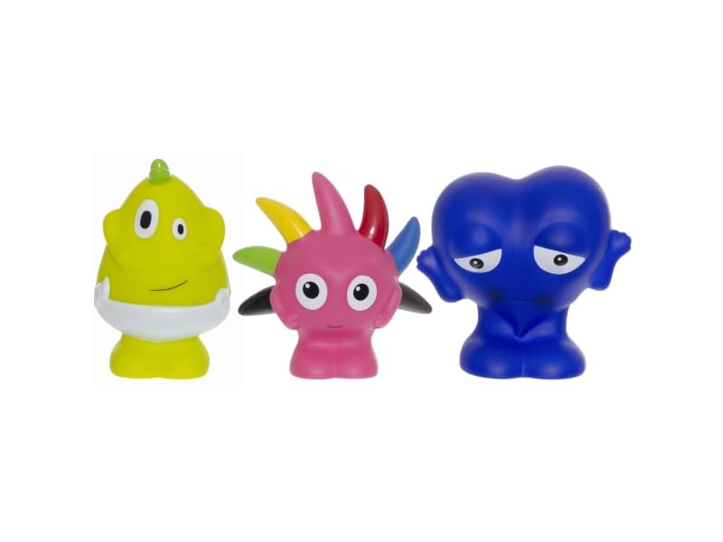 Stora plastfigurer D-Mix 3 ol.
