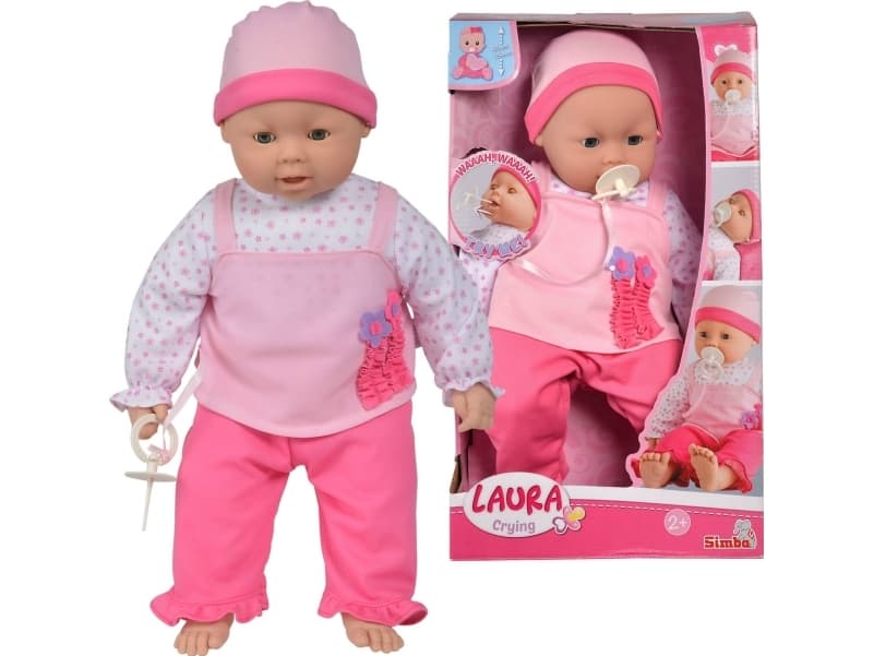 Simba Big Doll Laura crying 46cm