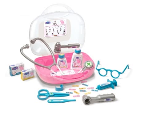 Smoby Peppa doctor suitcase, Sjukvård och hälsa, Leksakssats, 3 År, Pojke/flicka, 6 År, Barn