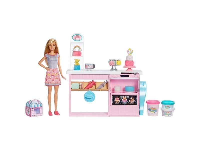 Barbie Cake Decorating Playset, Multifärg, Honkoppling, Pojke/flicka, 4 År, 7 År, Not for children under 36 months