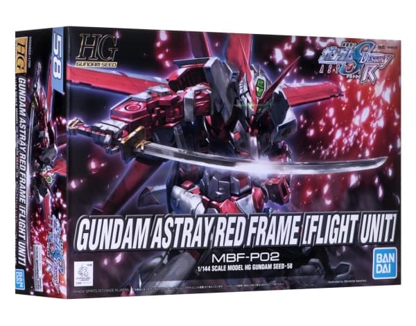 Figurka HG 1/144 GUNDAM ASTRAY RED FRAME (FLIGHT UNIT)