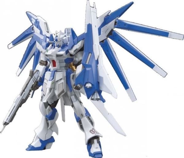 BANDAI HGBF 1/144 Hi-NU GUNDAM VRABE samlerfigur