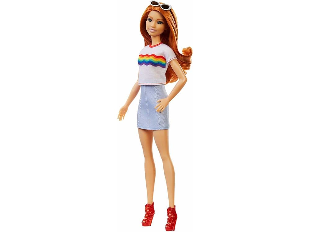 Barbie Fashionistas FXL55, Multifärg, Fashion doll, Hona, Flicka, 3 År, 1 styck